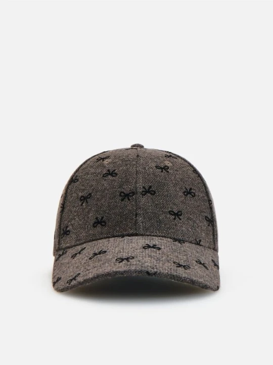 Foto del prodotto Reserved - Cappello con visiera in misto lana - talpa