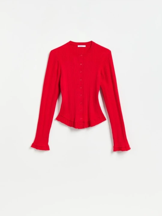 Foto del prodotto Reserved - Cardigan a righe - rosso
