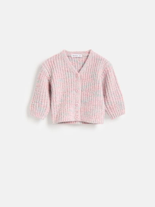 Foto del prodotto Reserved - Cardigan bicolore - rosa pastello