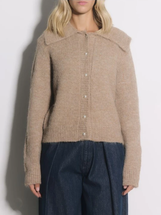 Foto del prodotto Reserved - Cardigan con colletto - beige
