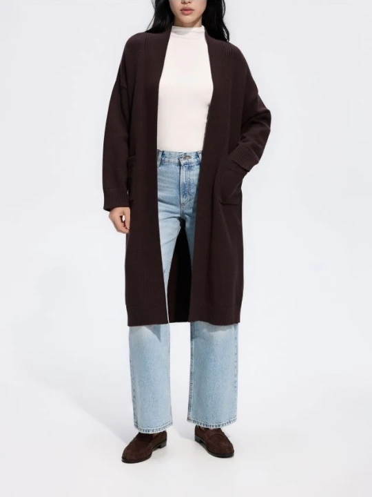 Foto del prodotto Reserved - Cardigan con modal - marrone scuro