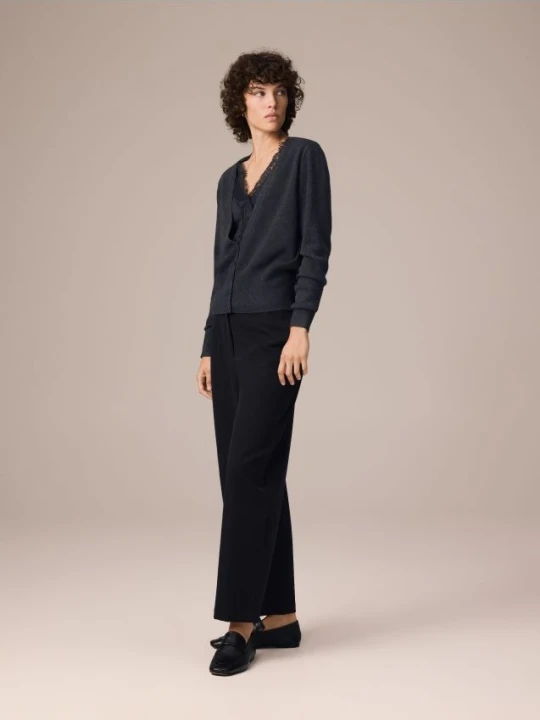 Foto del prodotto Reserved - Cardigan con pizzo - grigio scuro