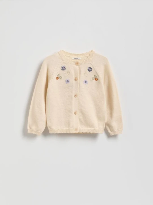 Foto del prodotto Reserved - Cardigan con ricamo - panna