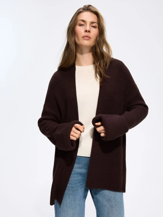 Foto del prodotto Reserved - Cardigan con spalle scese - marrone