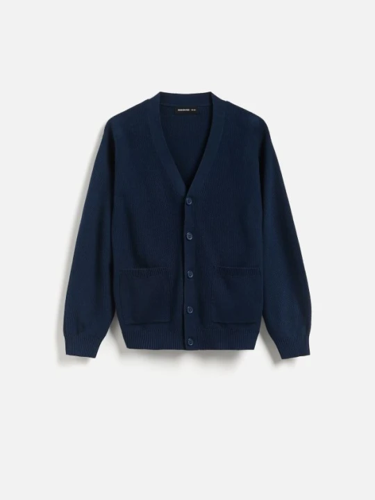 Foto del prodotto Reserved - Cardigan in cotone - blu scuro