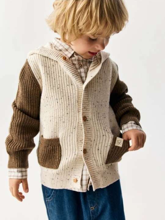 Foto del prodotto Reserved - Cardigan in cotone - panna