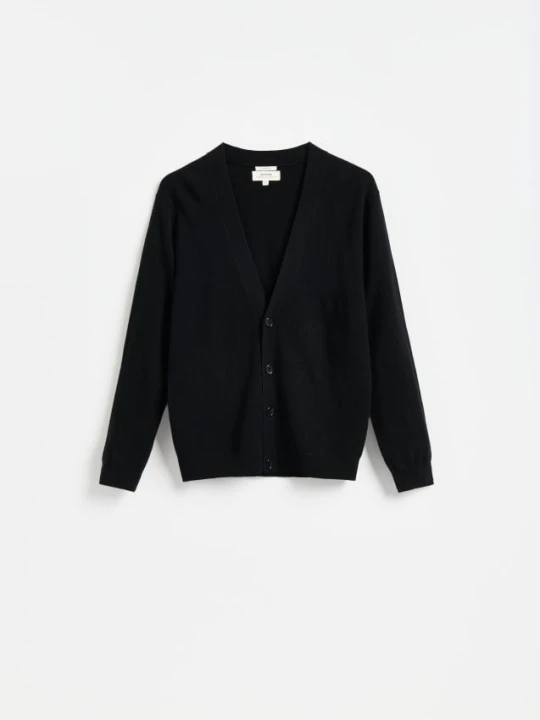 Foto del prodotto Reserved - Cardigan in lana merino - nero