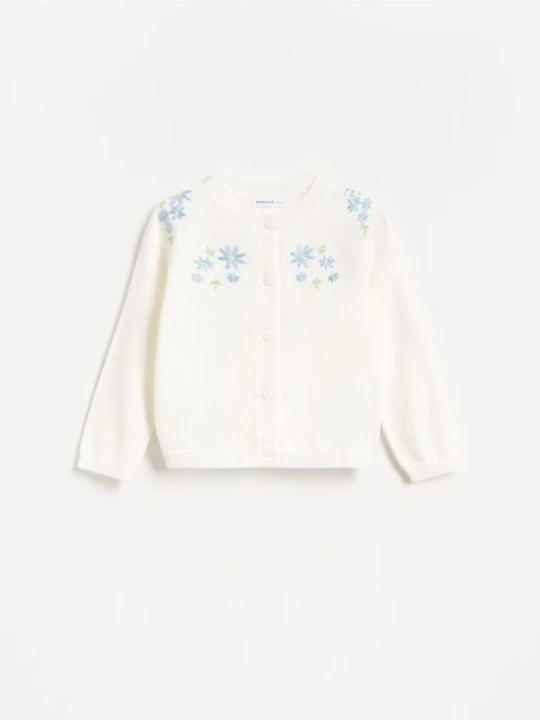 Foto del prodotto Reserved - Cardigan in maglia di viscosa - panna