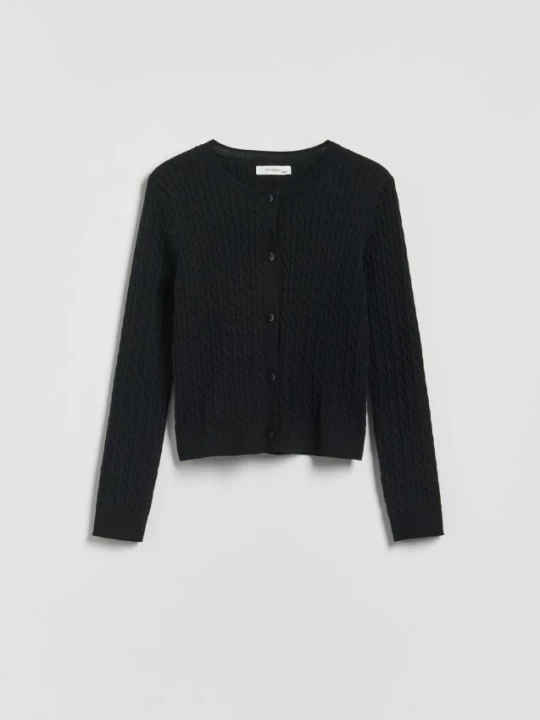 Foto del prodotto Reserved - Cardigan in maglia - nero