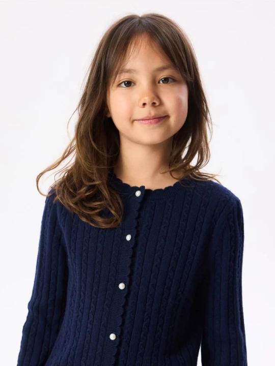 Foto del prodotto Reserved - Cardigan in misto lana - blu scuro
