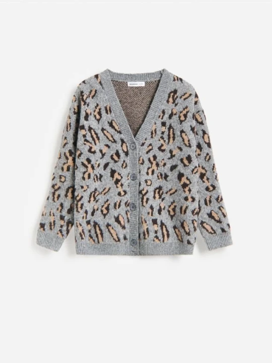 Foto del prodotto Reserved - Cardigan in misto lana - multicolore