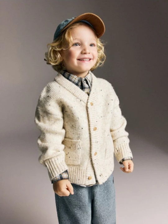 Foto del prodotto Reserved - Cardigan in misto lana - nude
