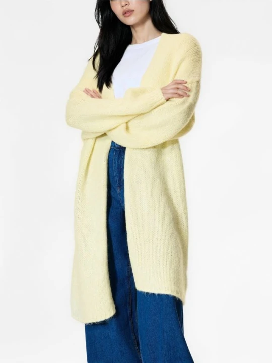 Foto del prodotto Reserved - Cardigan lungo - giallo chiaro