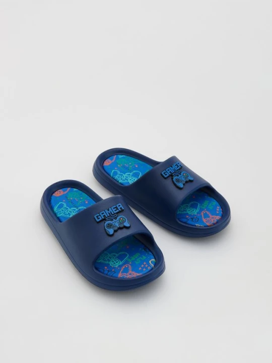 Foto del prodotto Reserved - Ciabatte con applicazione - blu scuro