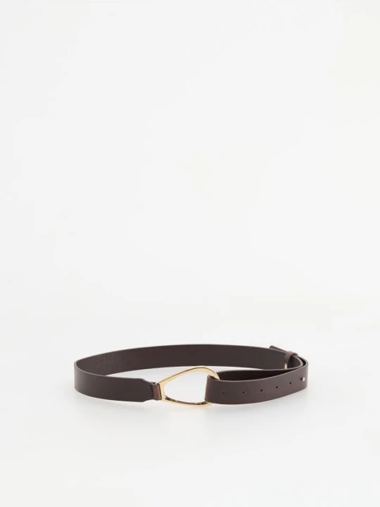 Foto del prodotto Reserved - Cintura con fibbia decorativa - marrone scuro