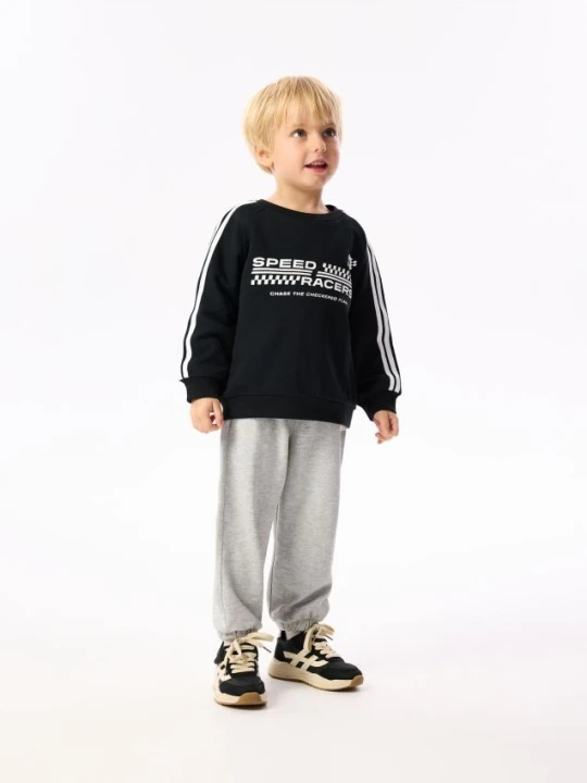 Foto del prodotto Reserved - Completo oversize in cotone - nero