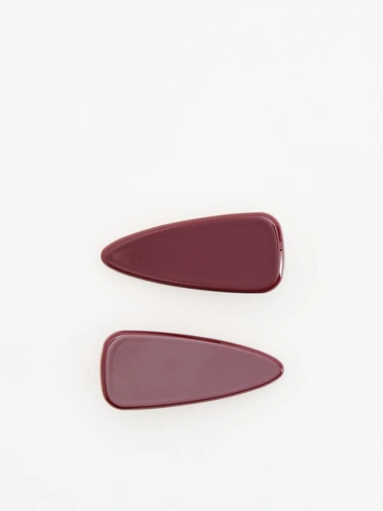 Foto del prodotto Reserved - Confezione da 2 fermagli per capelli - bordeaux