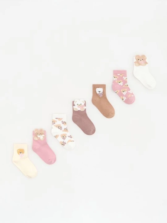Foto del prodotto Reserved - Confezione da 7 paia di calze - multicolore