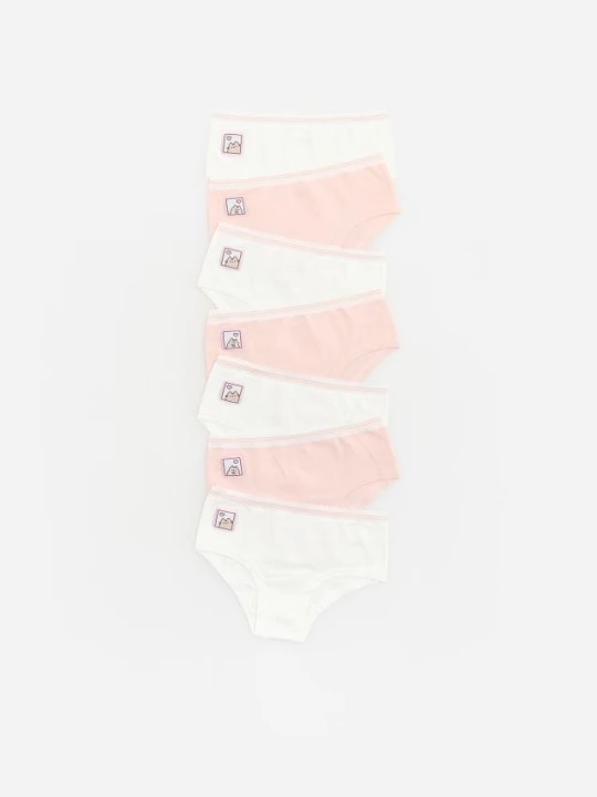 Foto del prodotto Reserved - Confezione da 7 slip in misto cotone Pusheen - panna