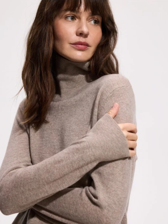 Foto del prodotto Reserved - Dolcevita in lana merino - beige