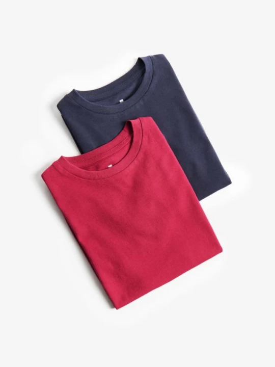 Foto del prodotto Reserved - FC Barcelona - 2 T-shirt in cotone - blu scuro