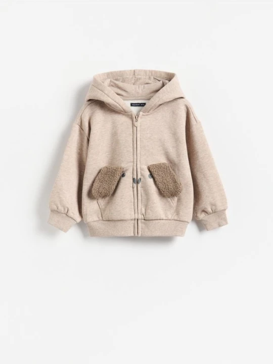 Foto del prodotto Reserved - Felpa con cappuccio - beige