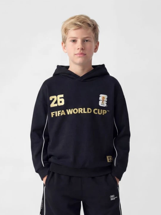 Foto del prodotto Reserved - Felpa con cappuccio FIFA World Cup - nero