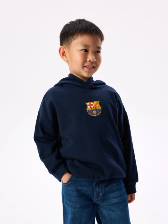 Foto del prodotto Reserved - Felpa FC Barcelona - blu scuro