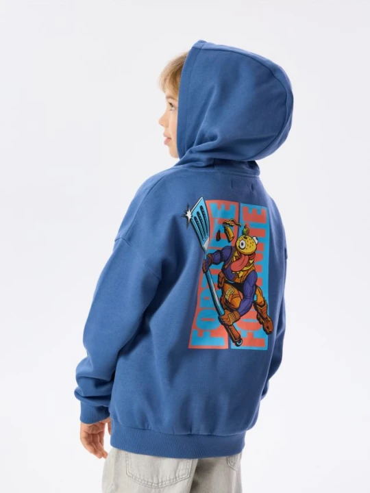 Foto del prodotto Reserved - Felpa Fortnite - blu scuro