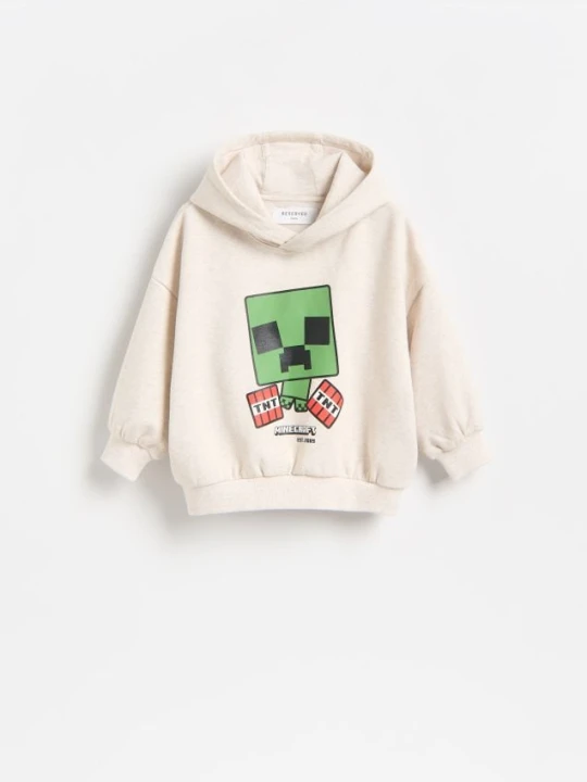 Foto del prodotto Reserved - Felpa Minecraft - beige