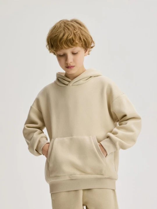 Foto del prodotto Reserved - Felpa oversize con cappuccio - beige