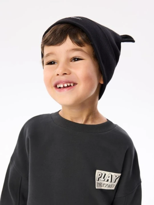 Foto del prodotto Reserved - Felpa oversize in cotone - nero
