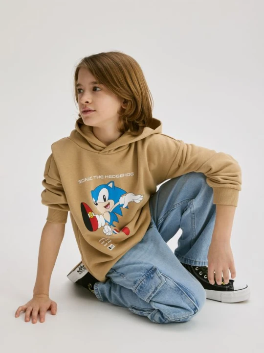 Foto del prodotto Reserved - Felpa oversize Sonic - beige