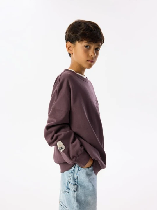 Foto del prodotto Reserved - Felpa oversize - uva