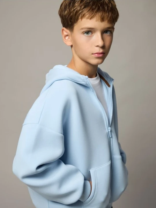 Foto del prodotto Reserved - Felpa sportiva in neoprene - blu pallido