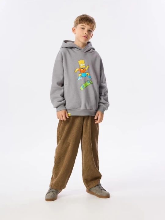 Foto del prodotto Reserved - Felpa The Simpsons - grigio scuro