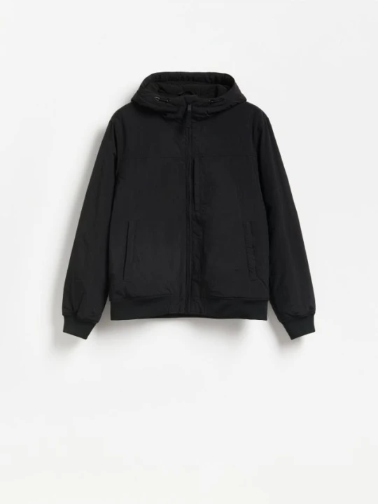 Foto del prodotto Reserved - Giacca bomber con cappuccio - nero