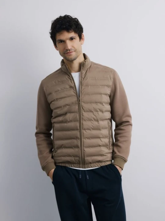 Foto del prodotto Reserved - Giacca bomber con colletto alto - beige