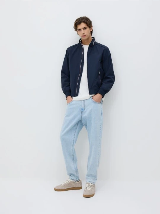 Foto del prodotto Reserved - Giacca bomber con colletto alto - blu scuro