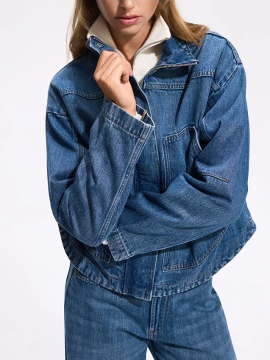 Foto del prodotto Reserved - Giacca di jeans - blu scuro