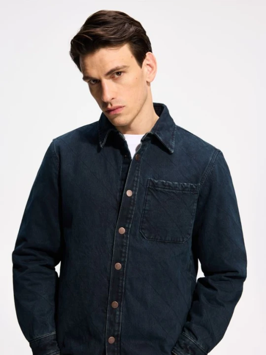Foto del prodotto Reserved - Giacca di jeans - blu scuro