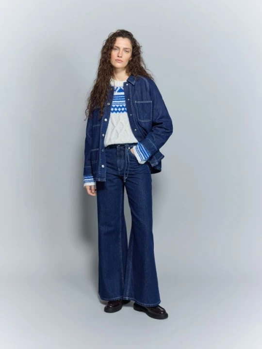 Foto del prodotto Reserved - Giacca in denim con tasche - blu scuro