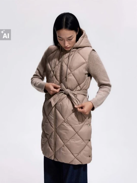 Foto del prodotto Reserved - Gilet trapuntato - beige