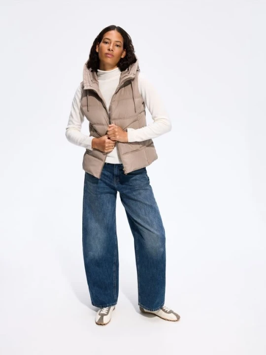 Foto del prodotto Reserved - Gilet trapuntato - talpa
