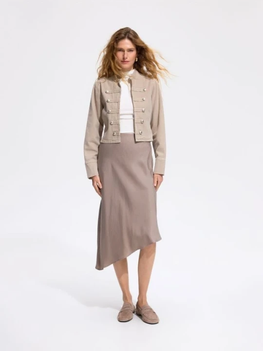 Foto del prodotto Reserved - Gonna asimmetrica in lyocell - beige