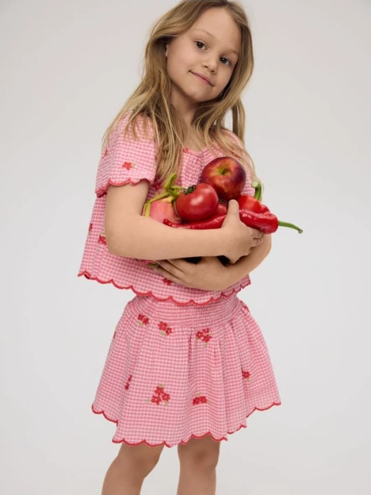 Foto del prodotto Reserved - Gonna con ricamo - rosa
