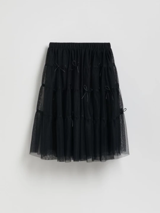 Foto del prodotto Reserved - Gonna in tulle con fiocchi - nero