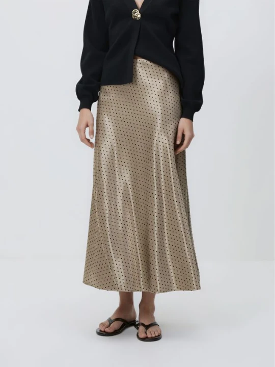 Foto del prodotto Reserved - Gonna midi a pois - multicolore