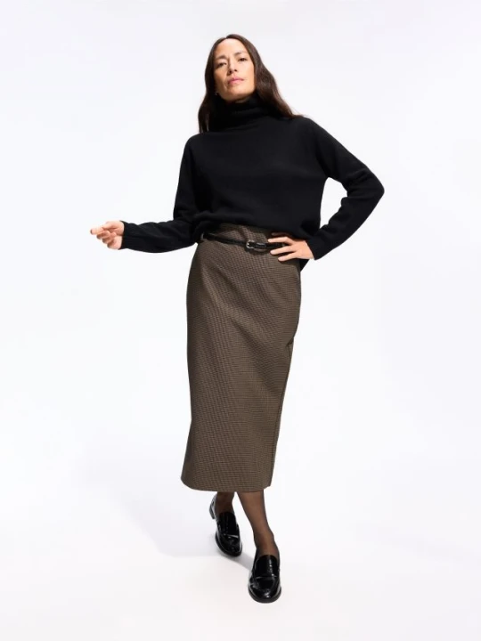 Foto del prodotto Reserved - Gonna midi con cintura - multicolore