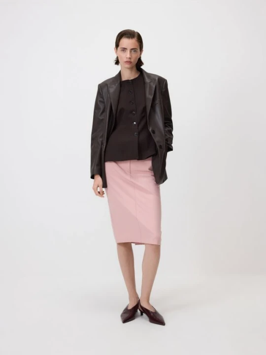 Foto del prodotto Reserved - Gonna midi con cintura - rosa
